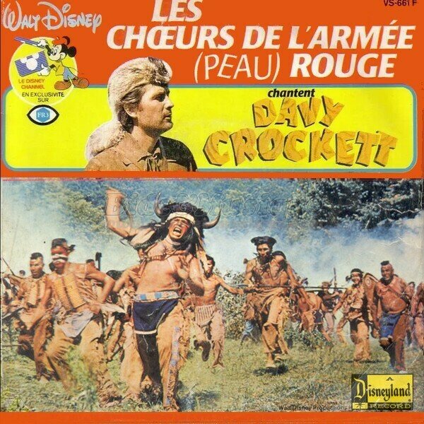 Les Chœurs de l'Armée (Peau) Rouge - Davy Crockett