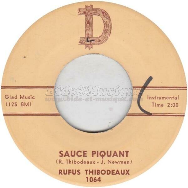 Rufus Thibodeaux - Bide in America