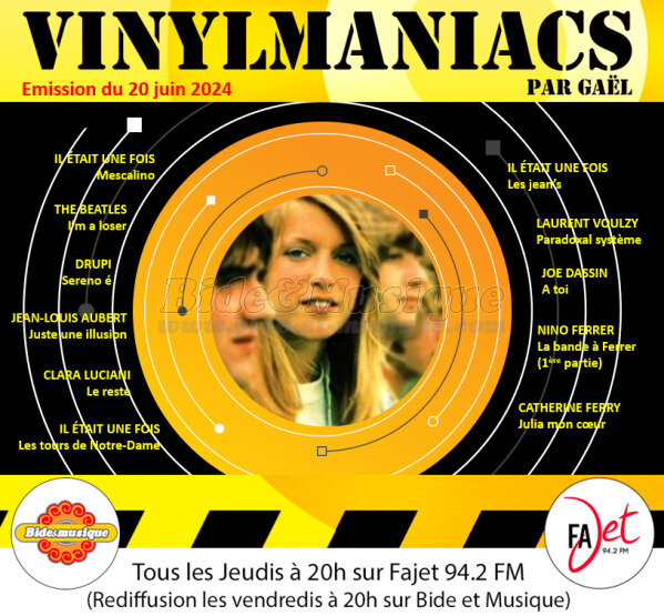 Vinylmaniacs - Emission n°311 (20 juin 2024)