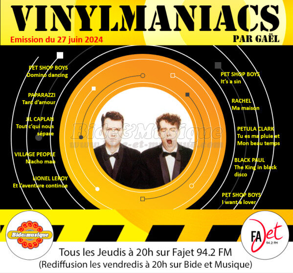 Vinylmaniacs - Emission n°312 (27 juin 2024)