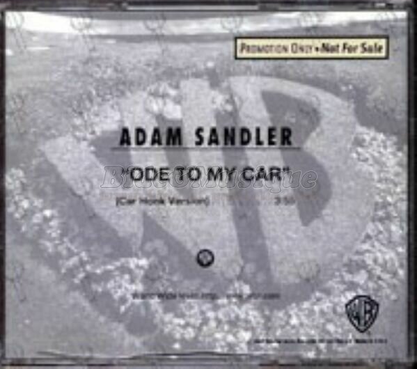 Adam Sandler - Ode to my car (censored version)