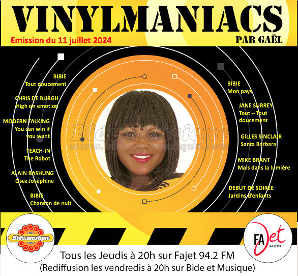 Vinylmaniacs - Emission n°314 (11 juillet 2024)