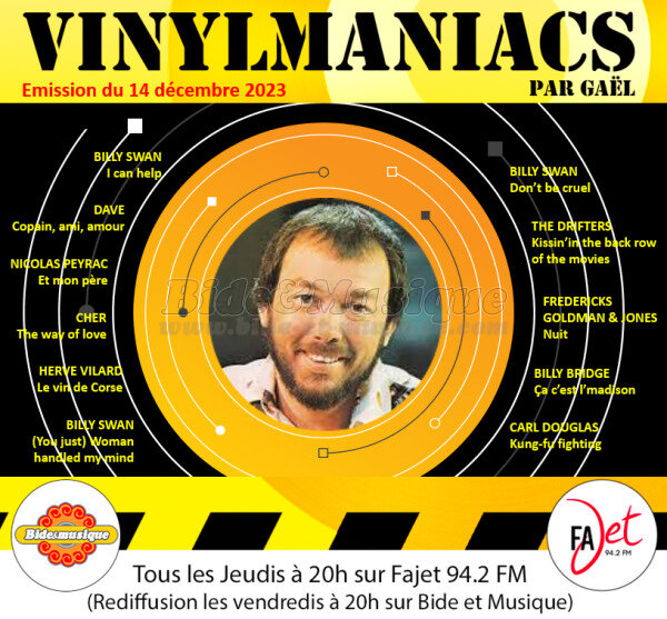 Vinylmaniacs - Emission n°284 (14 décembre 2023)