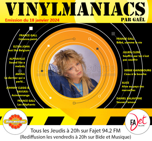 Vinylmaniacs - Emissions : Vinylmaniacs (rediffusion)
