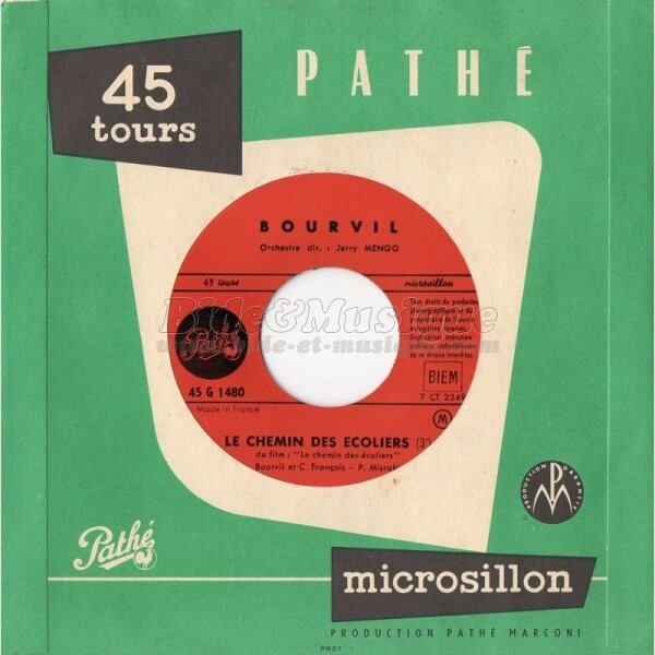 Bourvil - Le chemin des écoliers