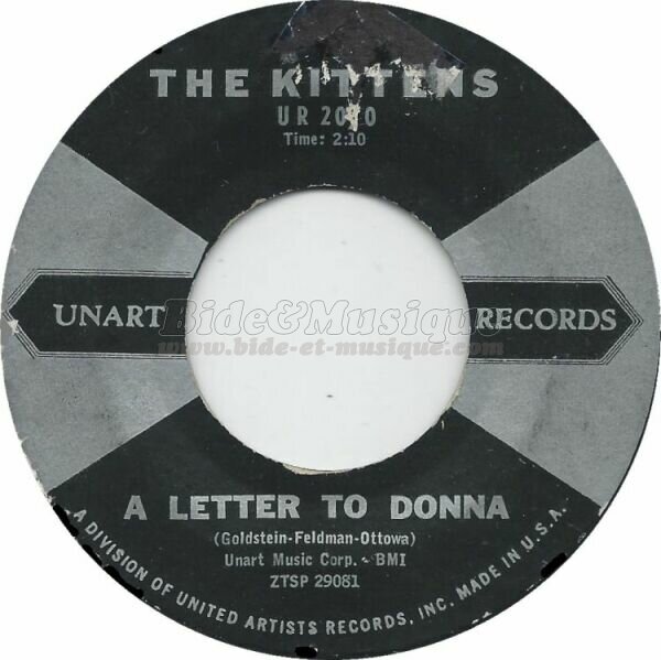The Kittens - A letter to Donna