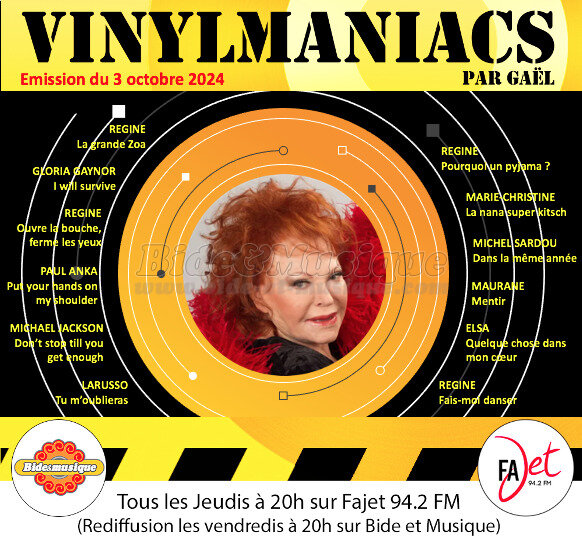 Vinylmaniacs - Emission n°320 (3 octobre 2024)