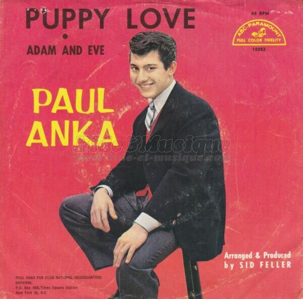 Paul Anka - Puppy love
