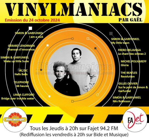 Vinylmaniacs - Emission n°324 (31 octobre 2024)
