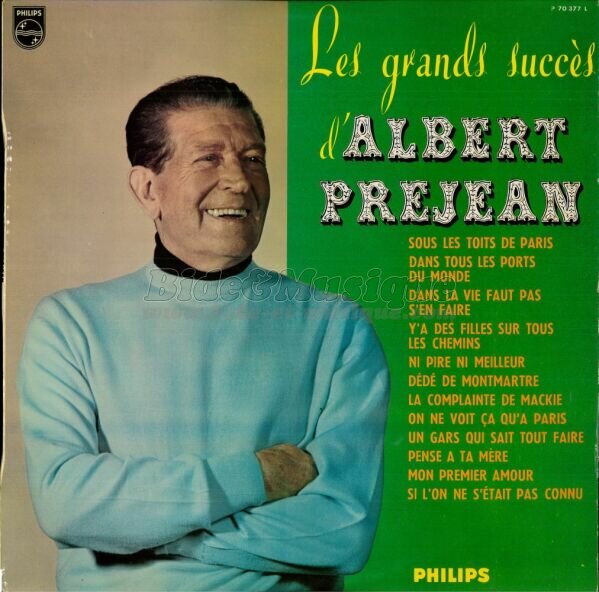 Albert Préjean - Bide à Paris