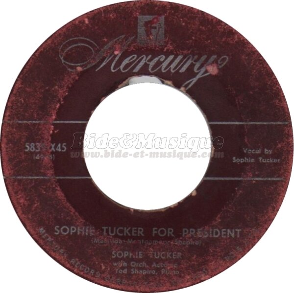 Sophie Tucker - Bide in America