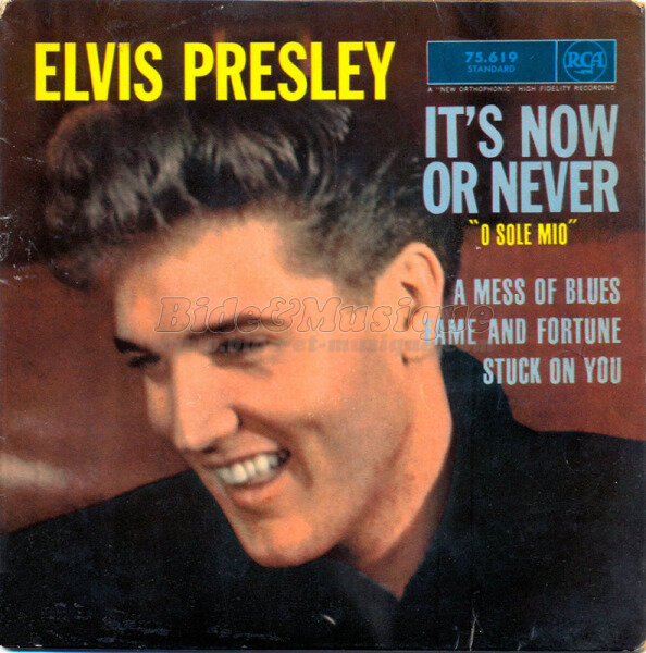 Elvis Presley with The Jordanaires - It's now or never (O sole mio)