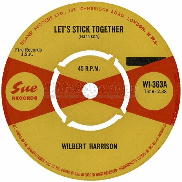 Wilbert Harrison - Let's stick together