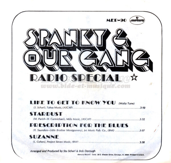 Spanky and Our Gang - Stardust