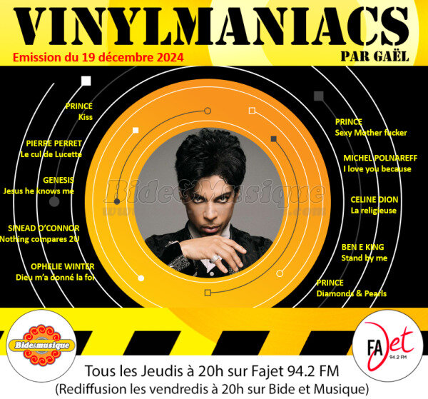 Vinylmaniacs - Emission n°329 (19 décembre 2024)