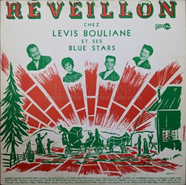 Lévis Bouliane et ses Blue Stars - Le twist des fêtes