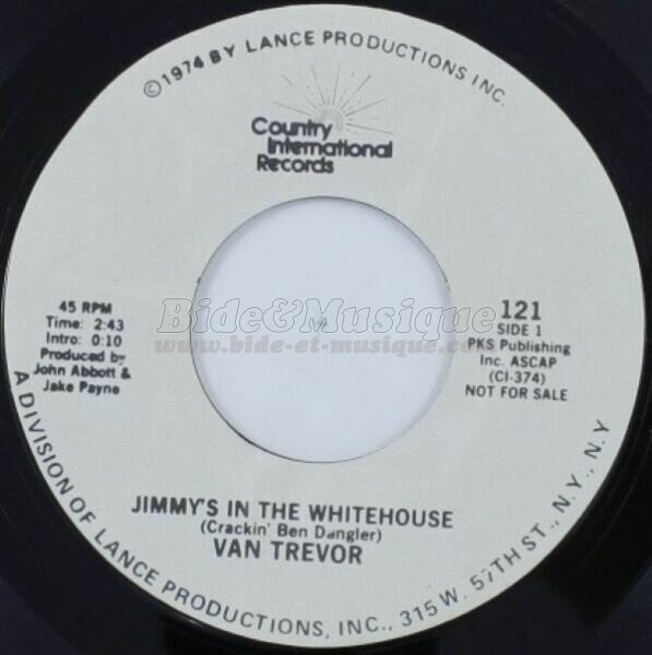 Van Trevor - Jimmy's in the Whitehouse