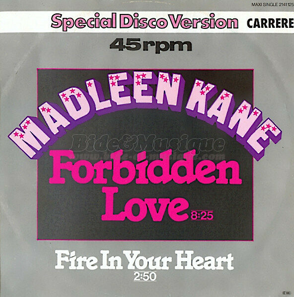 Madleen Kane - Forbidden love (special disco version)