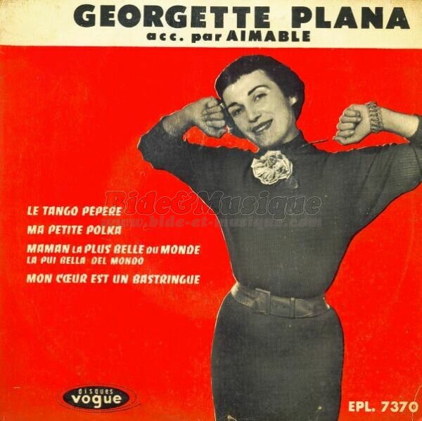 Georgette Plana - Années cinquante