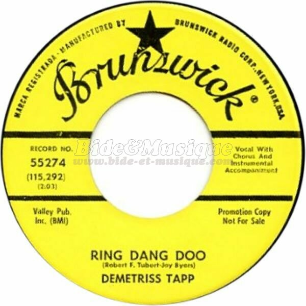Demetriss Tapp - Sixties