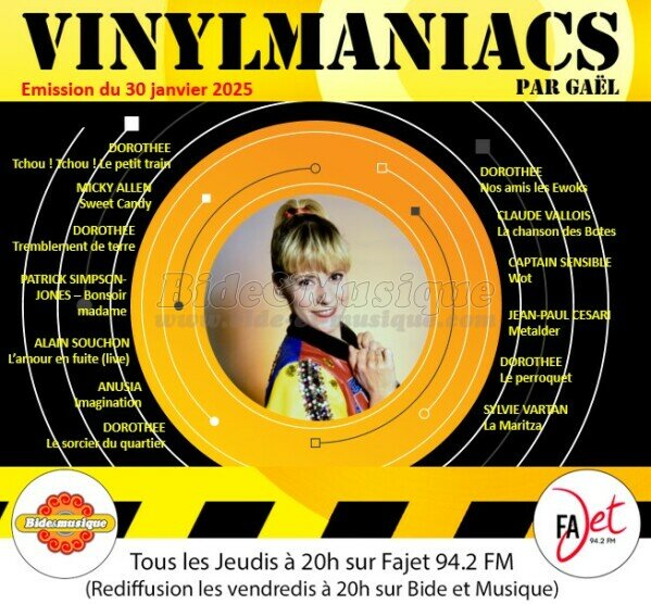 Vinylmaniacs - Emissions : Vinylmaniacs (rediffusion)