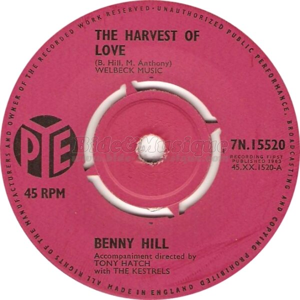 Benny Hill - Love on the Bide