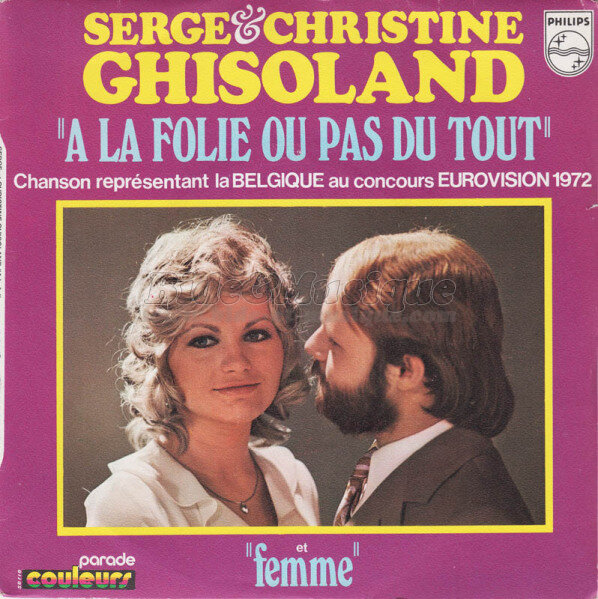Serge et Christine Ghisoland - Eurovision