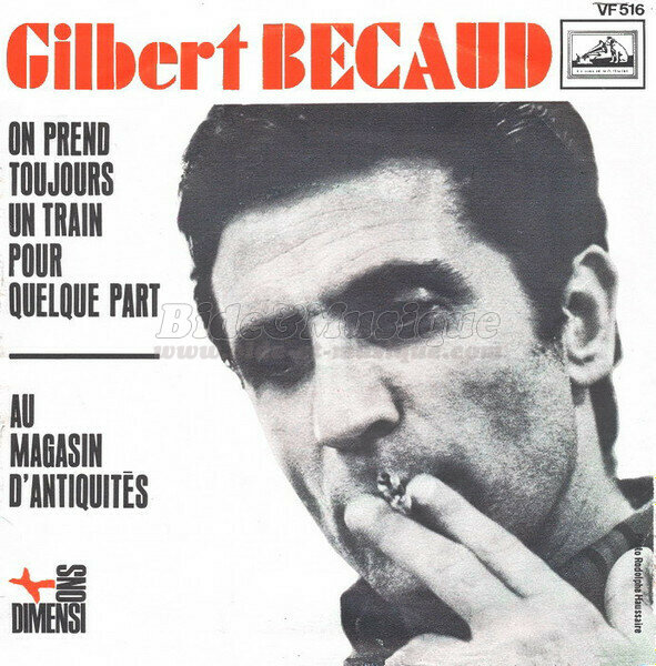 Gilbert Bécaud - Au magasin d'antiquités