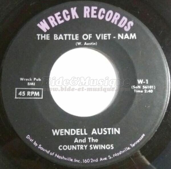 Wendell Austin & the Country Swings - Guerre et Paix sur Bide et Musique