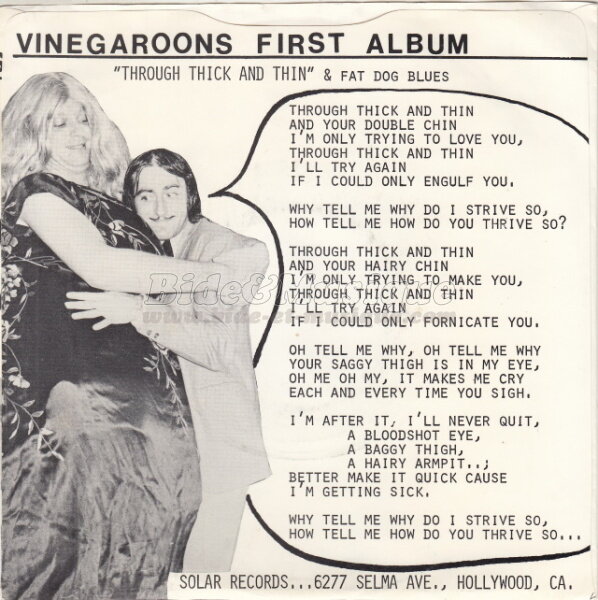 Vinegaroons - Bidochiens, Les