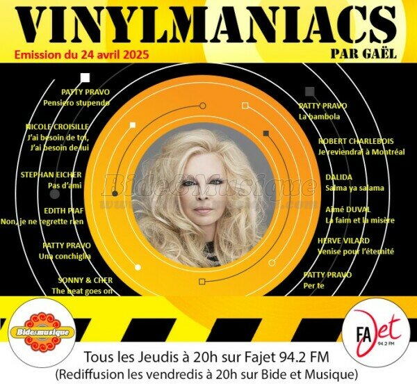 Vinylmaniacs - Emissions : Vinylmaniacs (rediffusion)