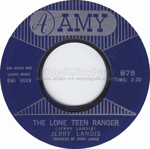 Jerry Landis - The lone teen ranger