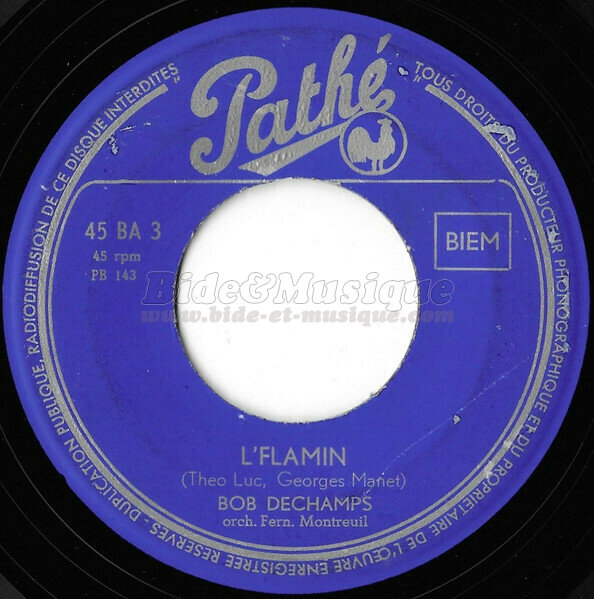 Bob Dechamps - Années cinquante