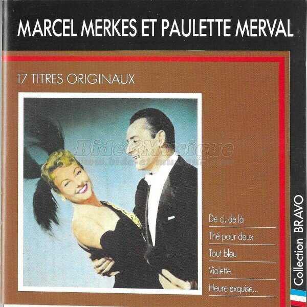 Marcel Merkès et Paulette Merval - Beaux Biduos