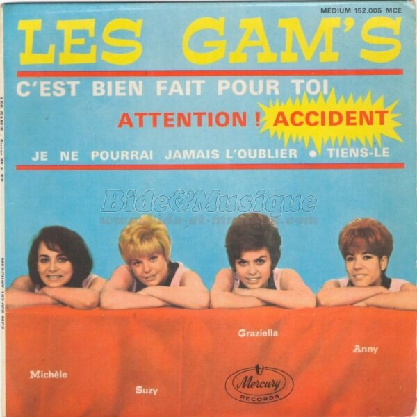 Gam's, Les - Chez les yé-yé