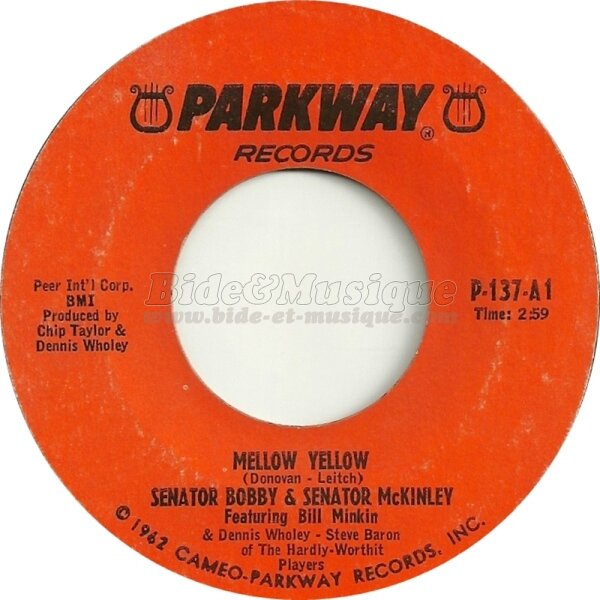 Senator Bobby and Senator McKinley - Mellow yellow