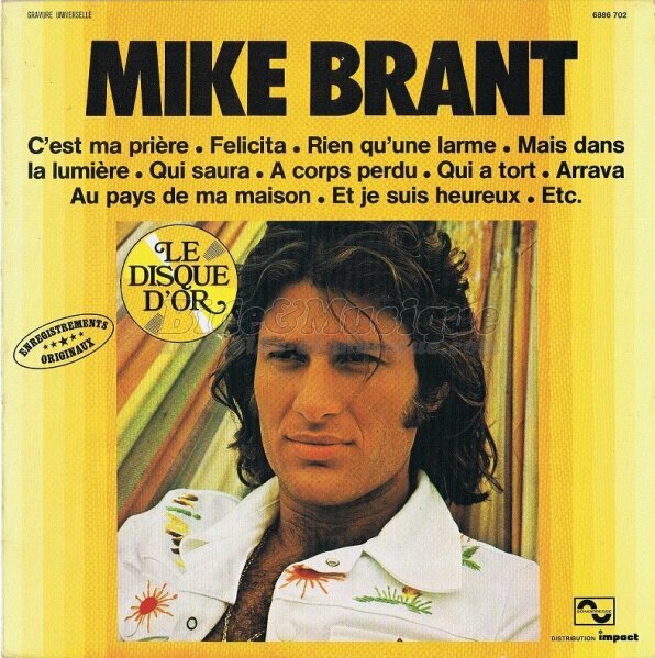 Mike Brant - Biddish et Musique