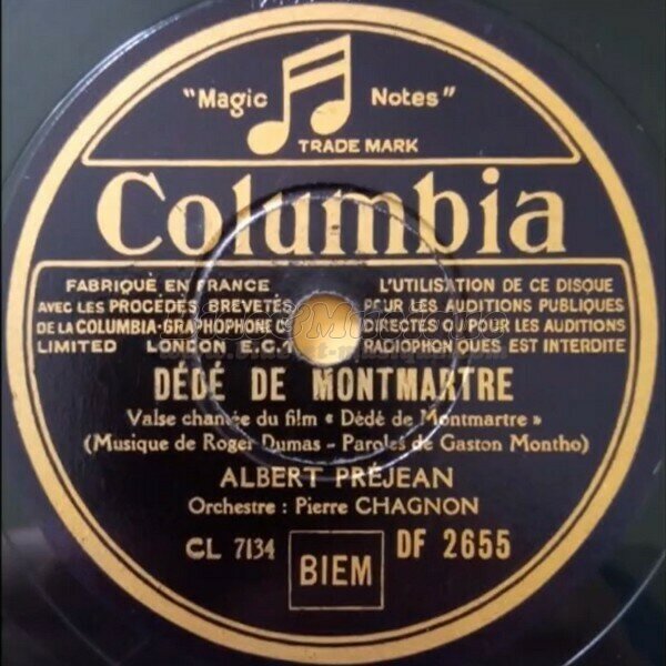 Albert Préjean - B.O.F. : Bides Originaux de Films
