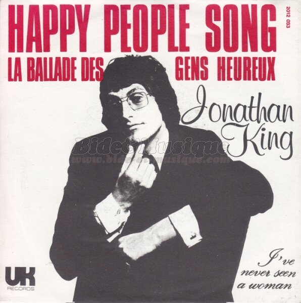 Jonathan King - The happy people song