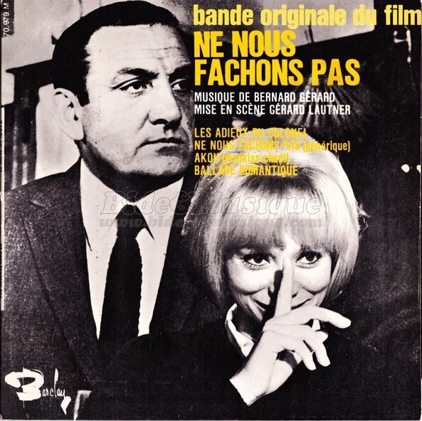 Bernard Gérard - B.O.F. : Bides Originaux de Films