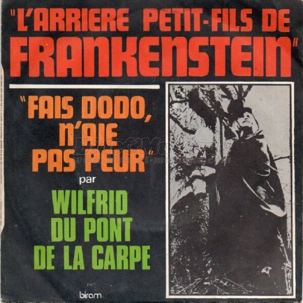 Wilfrid du Pont de la Carpe - Fais dodo, n'aie pas peur