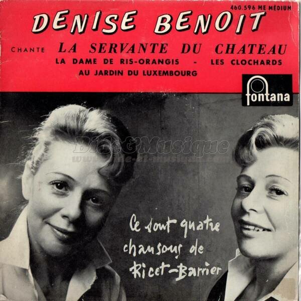 Denise Benoit - La servante du château
