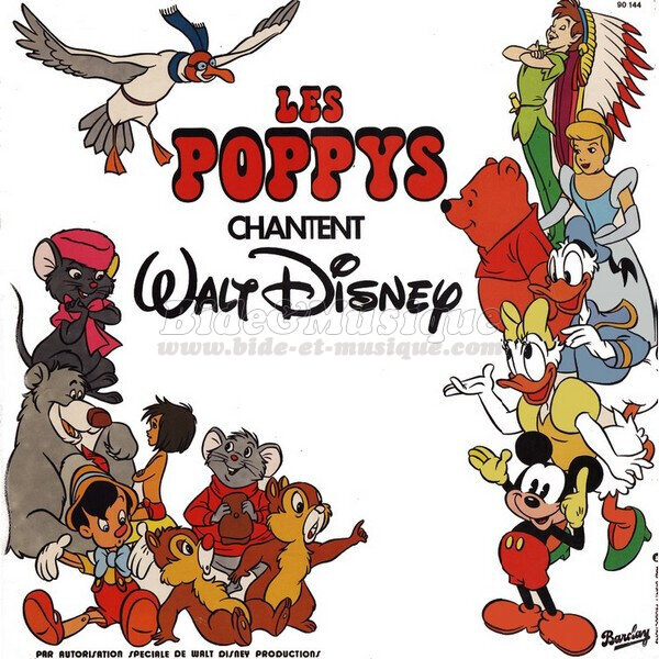 Les Poppys - Notre ami Walt Disney