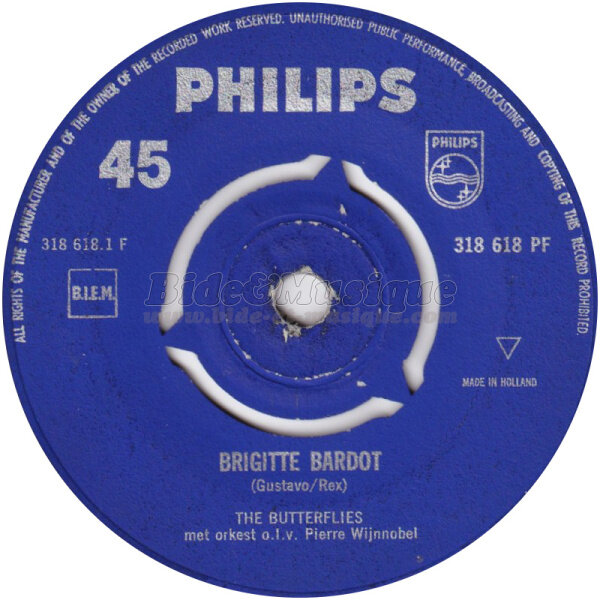 Butterflies, The - Bide en muziek