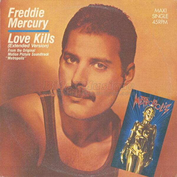 Freddie Mercury - Love Kills (Extended version)