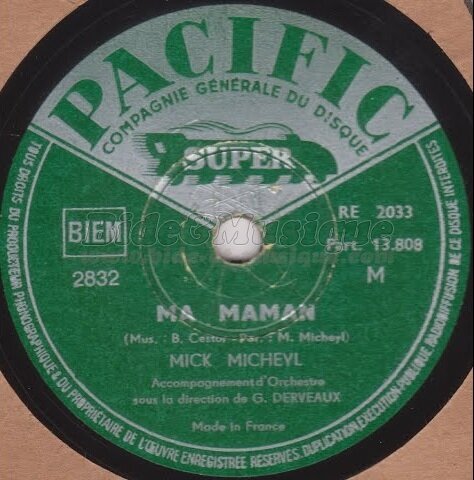 Mick Micheyl - Ma maman