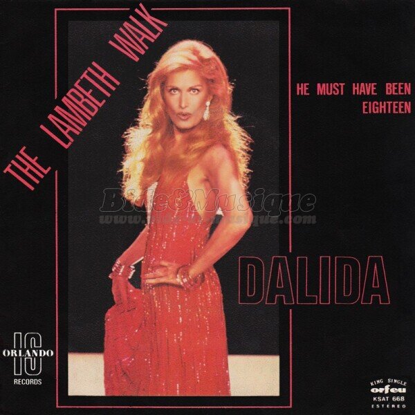 Dalida - He must have been eighteen