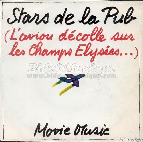 Movie Music - Stars de la pub (L'avion décolle sur les Champs-Élysées)
