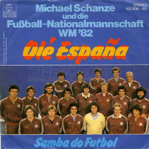 Michael Schanze und die Fussball Nationalmannschaft - Spécial Foot