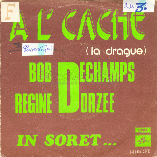 Bob Dechamps et Régine Dorzée - �€ l'cache (La drague)